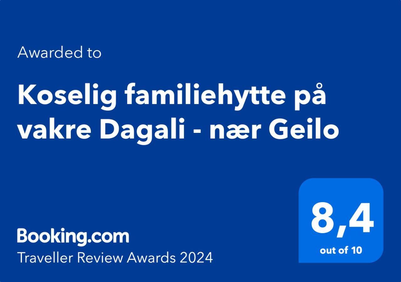 Koselig Familiehytte Pa Vakre Dagali - Naer Geilo Dış mekan fotoğraf